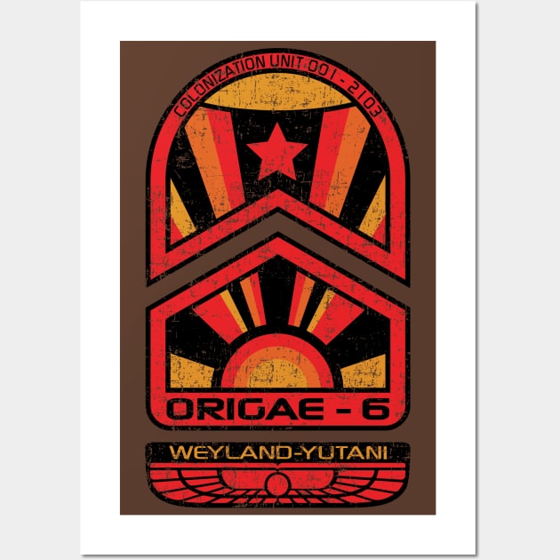 ORIGAE-6 Wall Art by redbaron_ict